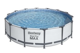 Karkassbassein Bestway Steel Pro Max veefiltriga, 427x107 cm hind ja info | Basseinid | kaup24.ee