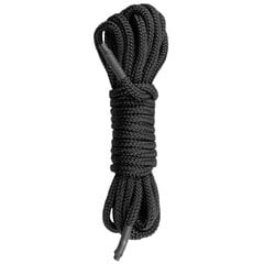 Верёвка для бондажа EasyToys Nylon Rope черная, 5м цена и информация | БДСМ и фетиш | kaup24.ee