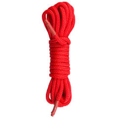 Верёвка для бондажа EasyToys Nylon Rope красная, 5м цена и информация | БДСМ и фетиш | kaup24.ee