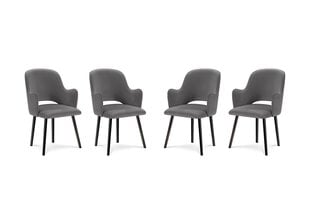 4-tooli komplekt Milo Casa Laelia, helesinine hind ja info | Söögilaua toolid, köögitoolid | kaup24.ee