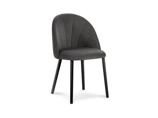 Комплект из 4-х стульев Milo Casa Livia, темно - серый цена и информация | Стулья для кухни и столовой | kaup24.ee