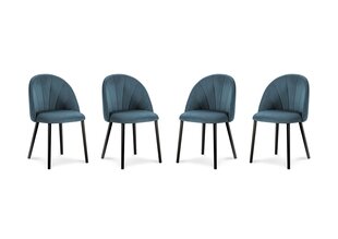 4-tooli komplekt Milo Casa Livia, sinine hind ja info | Söögitoolid, baaritoolid | kaup24.ee