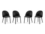 Комплект из 4-х стульев Milo Casa Livia, черный
