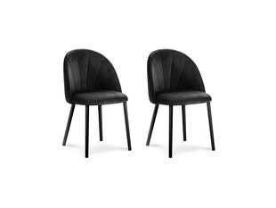 2-tooli komplekt Milo Casa Livia, must hind ja info | Söögitoolid, baaritoolid | kaup24.ee