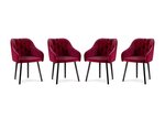 Комплект из 4-х стульев Milo Casa Luisa, красный
