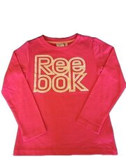 Pikkade varrukatega T-särk Reebok цена и информация | Рубашки для девочек | kaup24.ee
