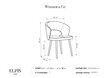 Tool Windsor and Co Elpis, roosa hind ja info | Söögilaua toolid, köögitoolid | kaup24.ee