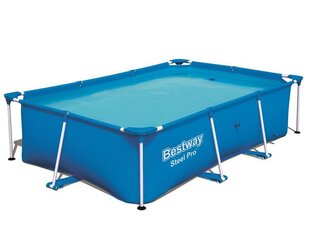 Raamiga bassein Bestway Steel Pro, 259x170x61 cm, ilma filtrita цена и информация | Бассейны | kaup24.ee