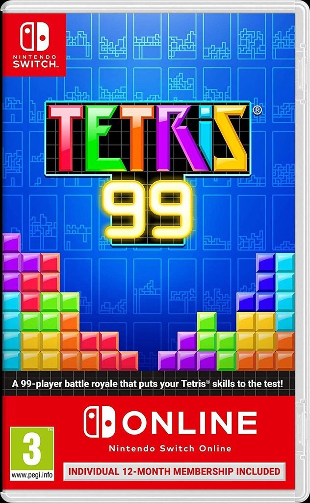 Tetris 99 + 12 kuuline Nintendo Switch Online liikmelisus NSW цена и информация | Arvutimängud, konsoolimängud | kaup24.ee