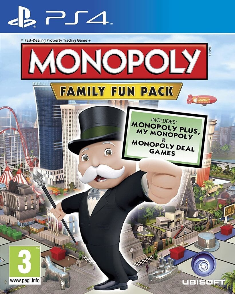 PS4 Monopoly Family Fun Pack hind ja info | Arvutimängud, konsoolimängud | kaup24.ee