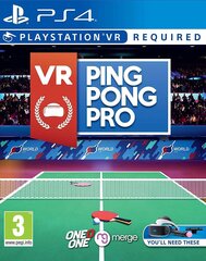 Ping Pong Pro VR PS4 цена и информация | Компьютерные игры | kaup24.ee