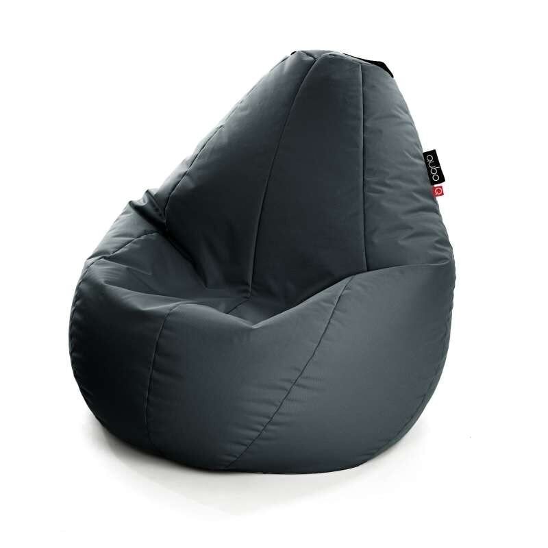 Kott-tool Qubo™ Comfort 90, gobelään, tumehall hind ja info | Kott-toolid, tumbad, järid | kaup24.ee