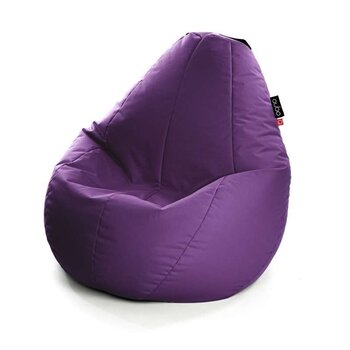 Кресло-мешок Qubo™ Comfort 90, гобелен, фиолетовое цена и информация | Кресла-мешки и пуфы | kaup24.ee