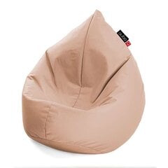 Кресло-мешок Qubo™ Drizzle Drop, гобелен, кремовое цена и информация | Детские диваны, кресла | kaup24.ee