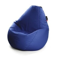 Кресло-мешок Qubo™ Comfort 90, гобелен, темно синее цена и информация | Кресла-мешки и пуфы | kaup24.ee