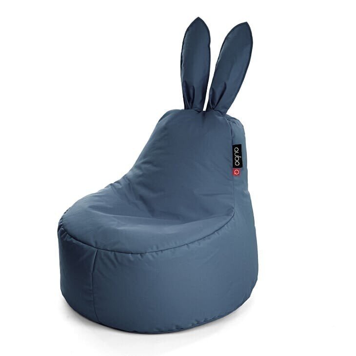 Kott-tool Qubo™ Baby Rabbit, Slate gobelään, tumesinine цена и информация | Lastetoa kott-toolid, tugitoolid ja tumbad | kaup24.ee