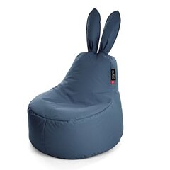 Кресло-мешок Qubo™ Baby Rabbit, Slate гобелен, темно синее цена и информация | Детские диваны, кресла | kaup24.ee