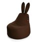 Kott-tool Qubo™ Baby Rabbit, gobelään, tumepruun цена и информация | Lastetoa kott-toolid, tugitoolid ja tumbad | kaup24.ee