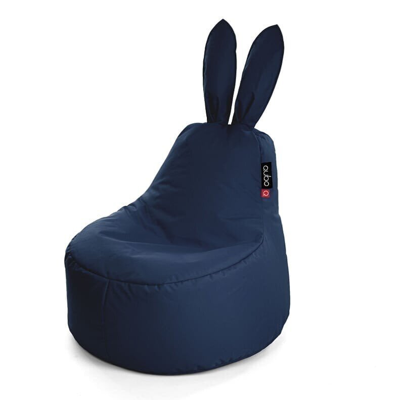 Kott-tool Qubo™ Baby Rabbit, gobelään, tumesinine hind ja info | Lastetoa kott-toolid, tugitoolid ja tumbad | kaup24.ee