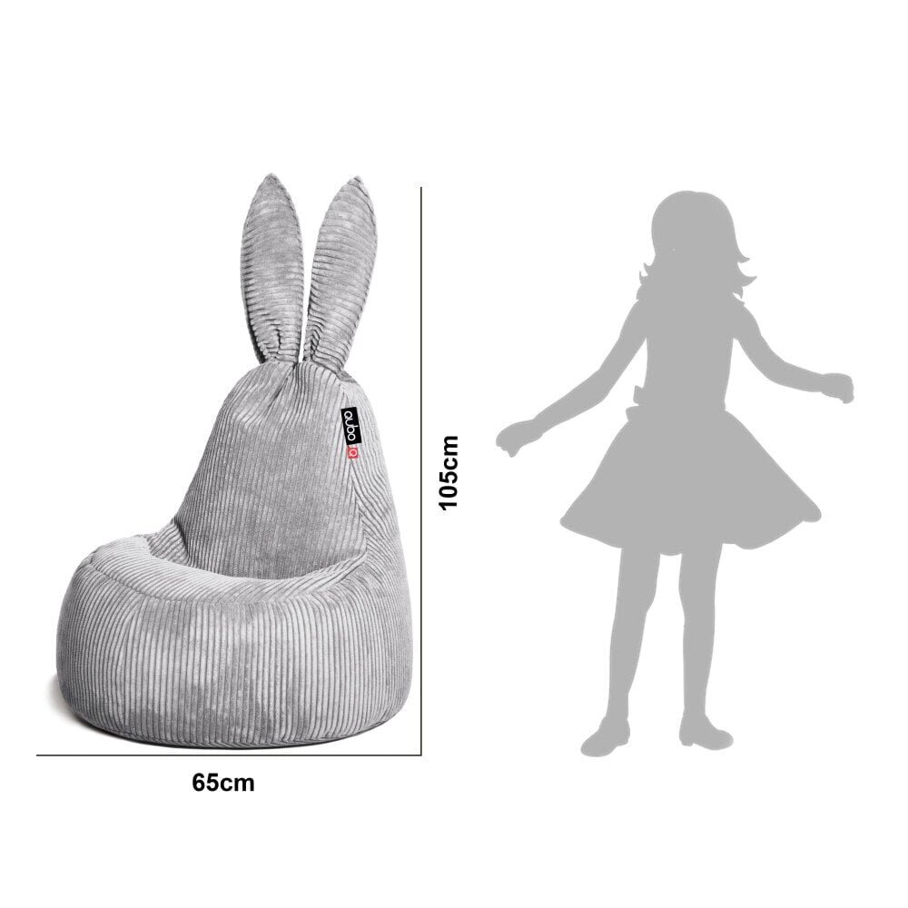 Kott-tool Qubo™ Mommy Rabbit, gobelään, lilla hind ja info | Kott-toolid, tumbad, järid | kaup24.ee