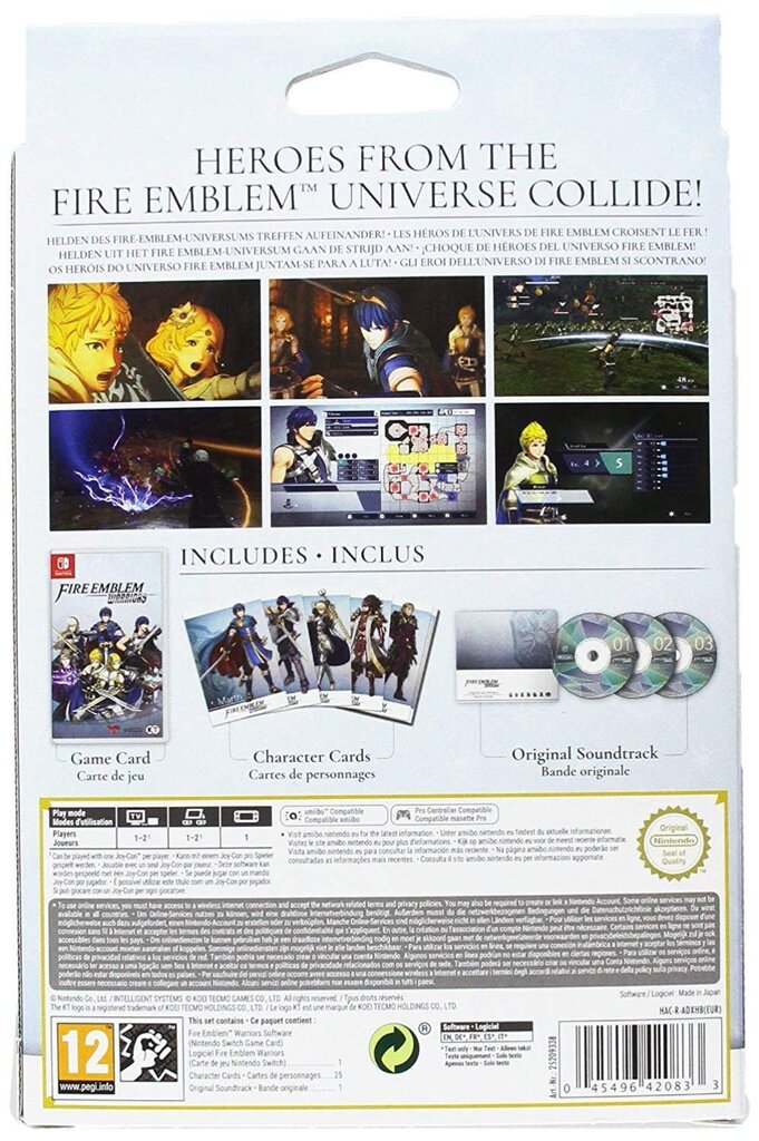 Fire Emblem Warriors - Limited Edition (Switch) цена и информация | Arvutimängud, konsoolimängud | kaup24.ee