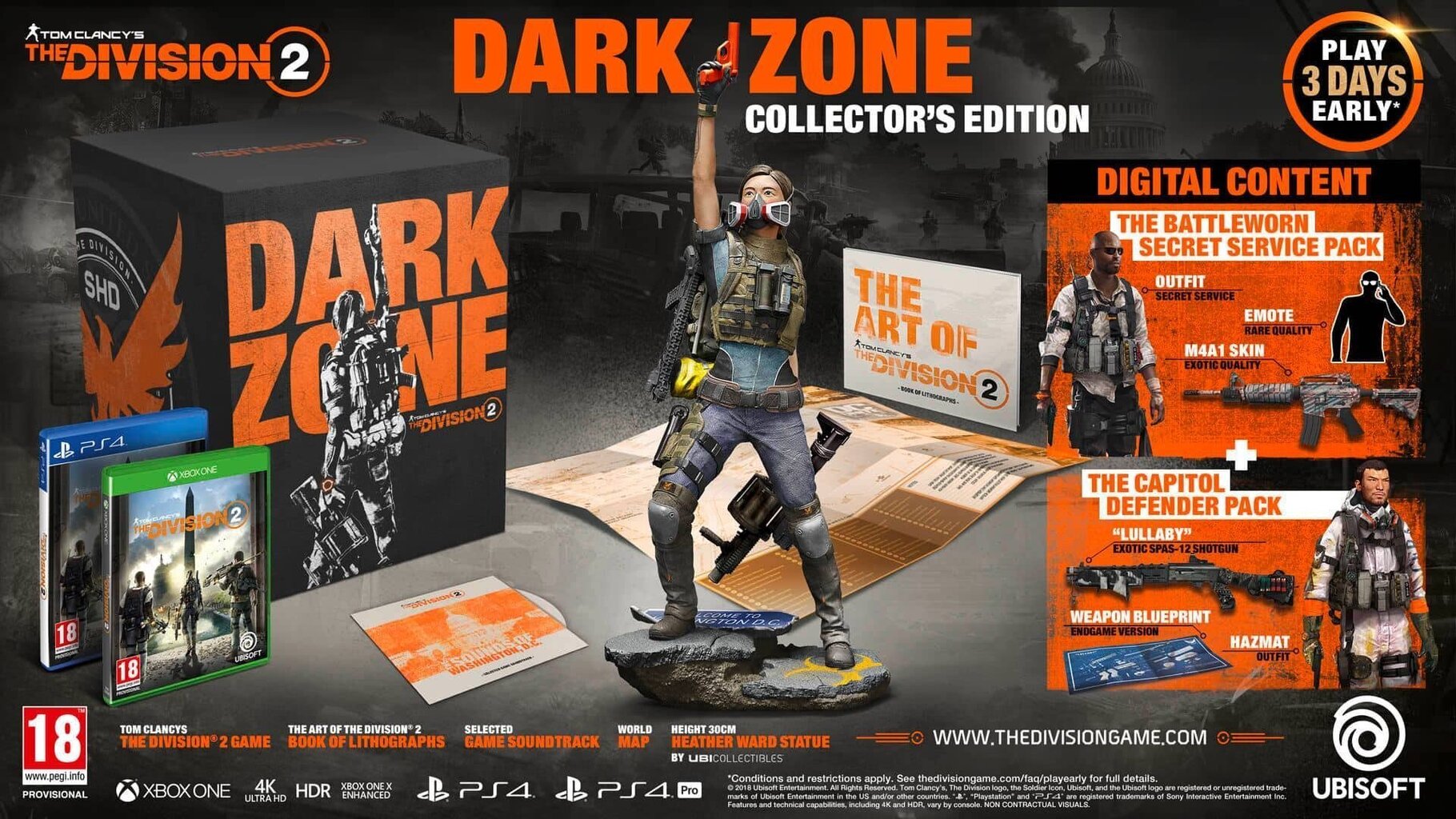 Компьютерная игра Tom Clancy's The Division 2 The Dark Zone Edition PS4 цена  | kaup24.ee