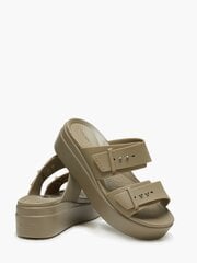 CROCS - Женские сланцы, BROOKLYN BUCKLE 207431-KHA_7 цена и информация | Шлепанцы, тапочки для женщин | kaup24.ee