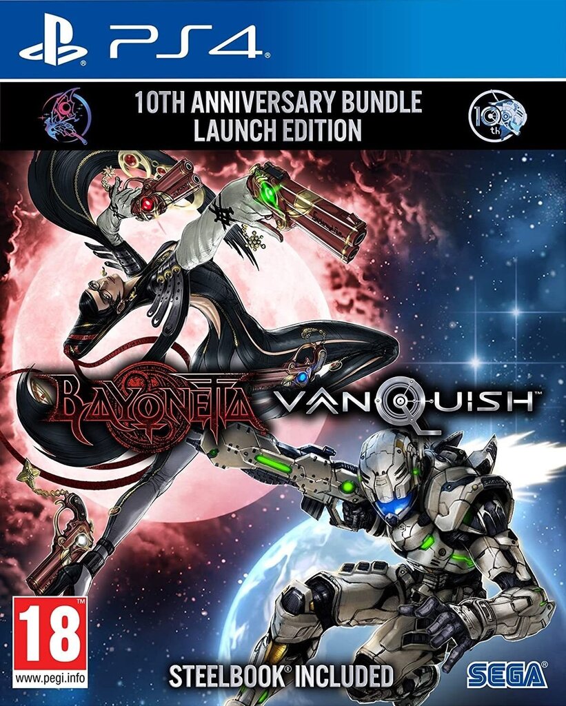 PS4 Bayonetta and Vanquish 10th Anniversary Bundle Launch Steelbook Edition цена и информация | Arvutimängud, konsoolimängud | kaup24.ee
