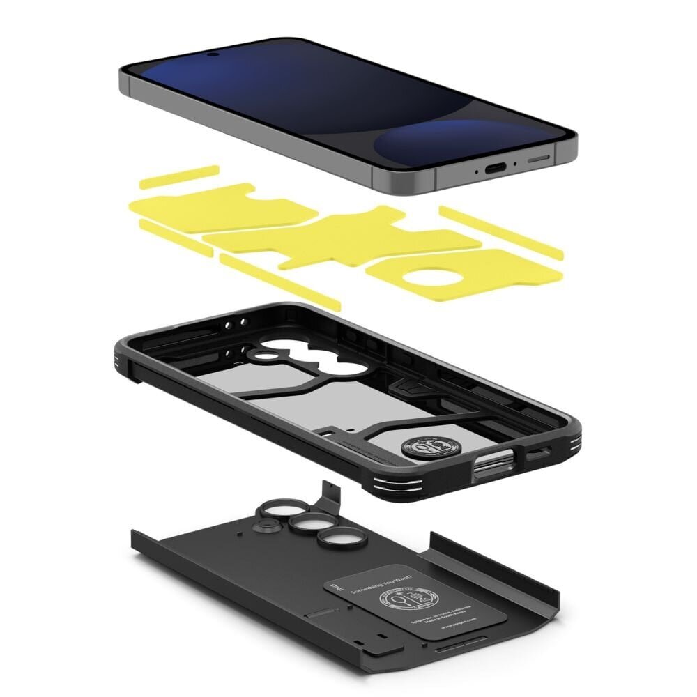 SPIGEN TOUGH ARMOR GALAXY S24 FE MUST цена и информация | Telefoni kaaned, ümbrised | kaup24.ee