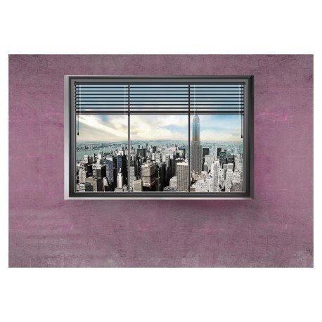 Fototapeet NewYork: aken II, 150x105 cm hind ja info | Fototapeedid | kaup24.ee