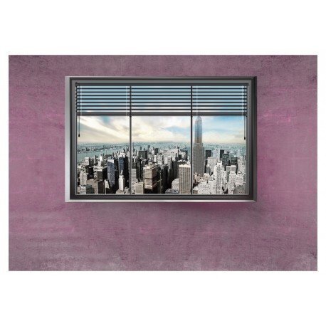 Fototapeet NewYork: aken II, 400x280 cm hind ja info | Fototapeedid | kaup24.ee