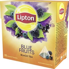 Tee LIPTON siniste marjade maitsega, 20 tk hind ja info | Tee | kaup24.ee