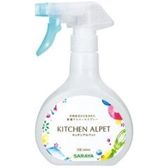 Средство для стерилизации поверхностей и посуды SARAYA «Kitchen Alpet», 400мл (антибактериальный, антисептик, санитайзер) цена и информация | Очистители | kaup24.ee