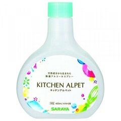 Vedelik SARAYA "Kitchen Alpet", täitepudel, 400 ml hind ja info | Puhastusvahendid | kaup24.ee