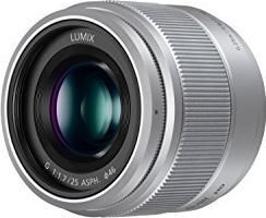 Panasonic LUMIX G 25mm f/1.7 Asph (H-H025E-S) Silver hind ja info | Objektiivid | kaup24.ee