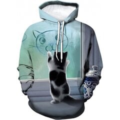 Толстовка с капюшоном Fortnite One Piece Cartoon Printed Hoodie, повседневная толстовка с капюшоном для мальчиков и девочек, толстовка с капюшоном Black Friday, топ с капюшоном, пуловер цена и информация | Мужское термобелье | kaup24.ee