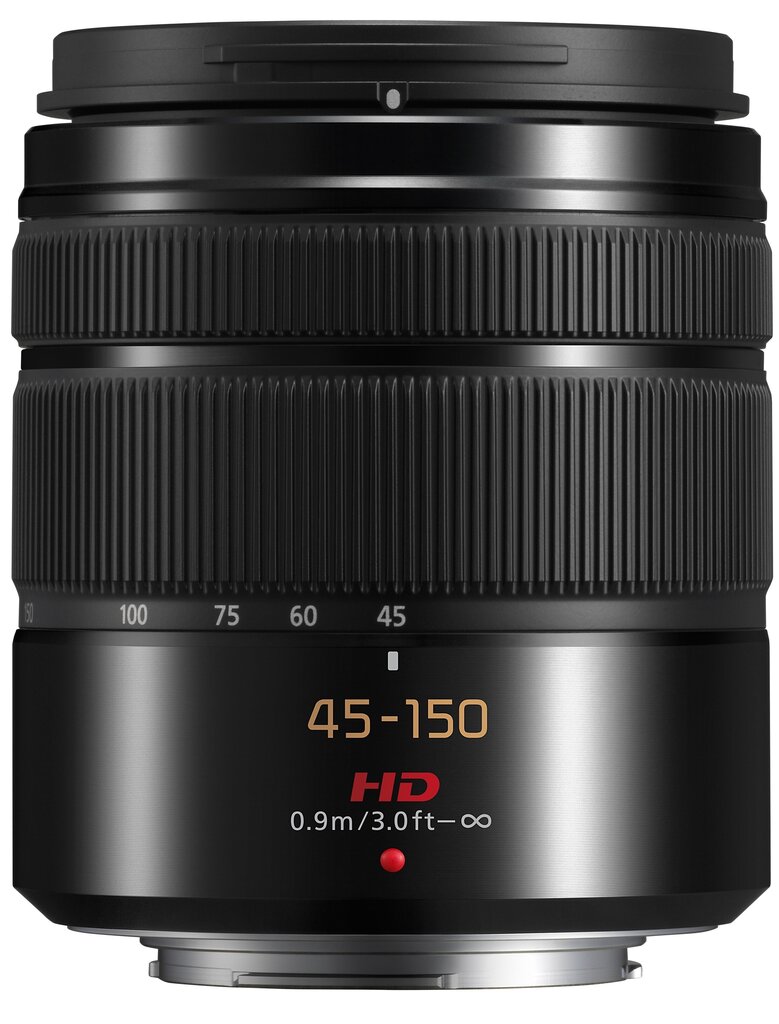 Panasonic LUMIX G Vario 45-150mm f/4-5.6 Asph. Mega O.I.S. (H-FS45150-K) Black цена и информация | Objektiivid | kaup24.ee