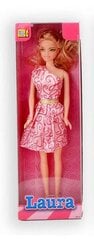 Nuku Laura luksuslikus roosas kleidis hind ja info | Tüdrukute mänguasjad | kaup24.ee