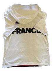 «Adidas» Basketball рубашка с короткими рукавами и капюшоном цена и информация | Рубашки для мальчиков | kaup24.ee