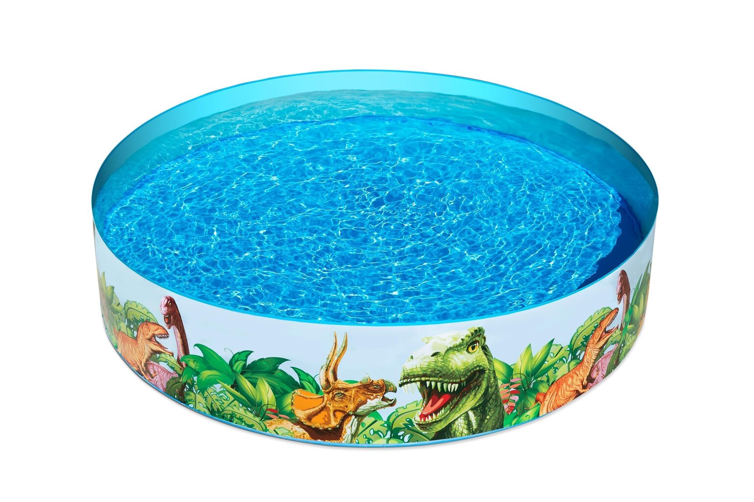 Laste sammasbassein Bestway Dinosaur Fill 'N Fun, 946 l, valge/kirju цена и информация | Basseinid | kaup24.ee