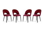 Комплект из 4-х стульев Milo Casa Lucia, красный