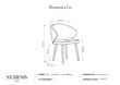 Tool Windsor and Co Nemesis, hall hind ja info | Söögilaua toolid, köögitoolid | kaup24.ee