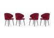 4-tooli komplekt Windsor ja Co Nemesis, punane цена и информация | Söögilaua toolid, köögitoolid | kaup24.ee