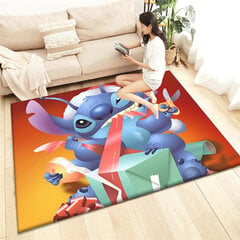 (7-40x60cm (15x23 tolli))Stitch HD Prinditud vaip Elutuba Kodusisustus Diivanilaud Vaip Libisemisvastane Toolipadi Lounge Mat Picnic Camping Ar hind ja info | Vaibad | kaup24.ee