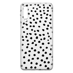 Boho dots - Galaxy A7 2018 Läbipaistev trükitud ümbris [TIF 96T]. цена и информация | Чехлы для телефонов | kaup24.ee