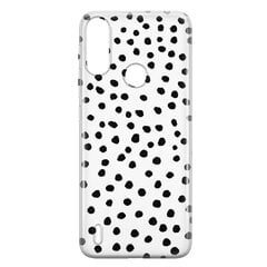 Boho dots - Moto E7 Power läbipaistev prindiga ümbris [TIF 96T]. цена и информация | Чехлы для телефонов | kaup24.ee