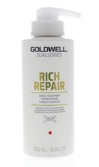 Интенсивная маска для волос Goldwell Rich Repair 60sec, 500 мл цена и информация | Маски, масла, сыворотки | kaup24.ee