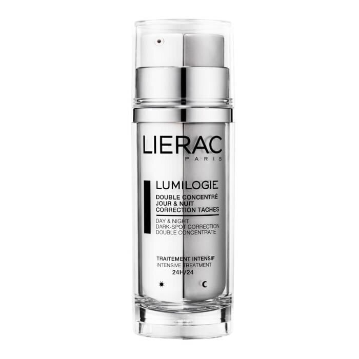 Topelttoimeline näoseerum Lierac Lumilogie Day & Night Dark-Spot Correction 30 ml hind ja info | Näoõlid, seerumid | kaup24.ee