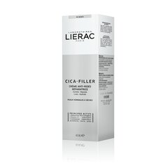 Taastav näokreem Lierac Cica-Filler Anti-Wrinkle 40 ml hind ja info | Näokreemid | kaup24.ee