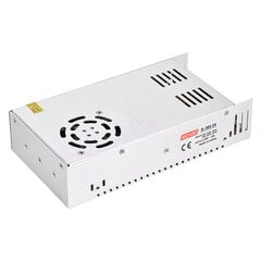 24V 15A 360W reguleeritud lülitiga toiteploki adapteri transformaator 3D-printeri jaoks hind ja info | Printeritarvikud | kaup24.ee